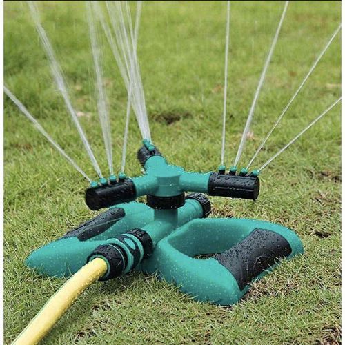 3 Arm 360⁰ Auto-Rotating Water Sprinkler Garden