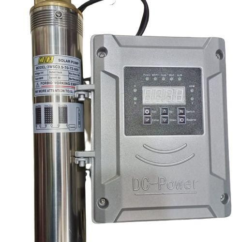Kunda 1500W High Lift 120m Submersible Direct Solar Pump With DC Connection
