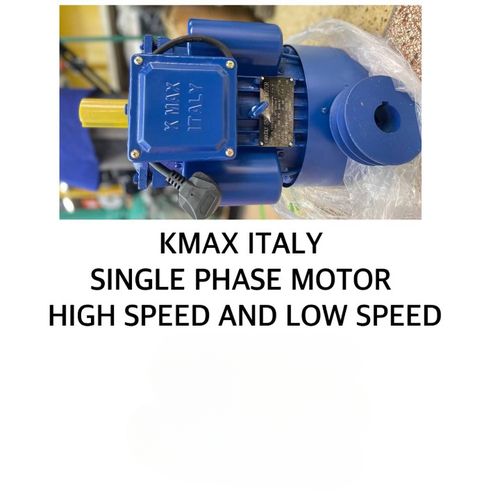 KMAX ITALY 5HP Electric Motor Single Phase Both High And Low Speed Electric Motor