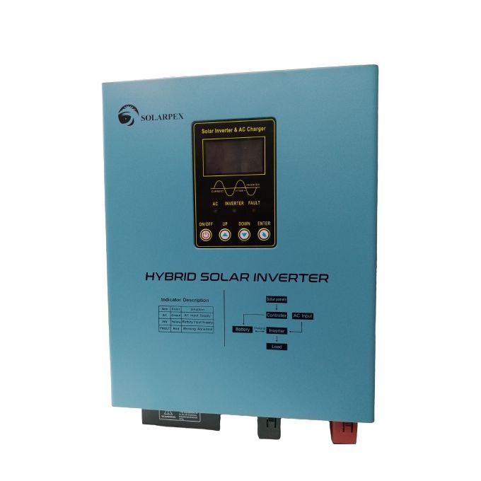 Solarpex 1KVA Hybrid Inverter 1000W Solar Power Hybrid Inverter DC To AC Inverter
