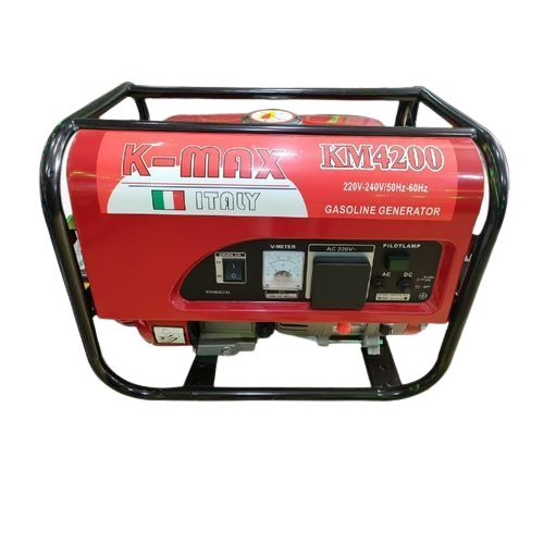 K-Max KM4600 Gasoline Power Generator With Free Extension Cable 2.4KVA