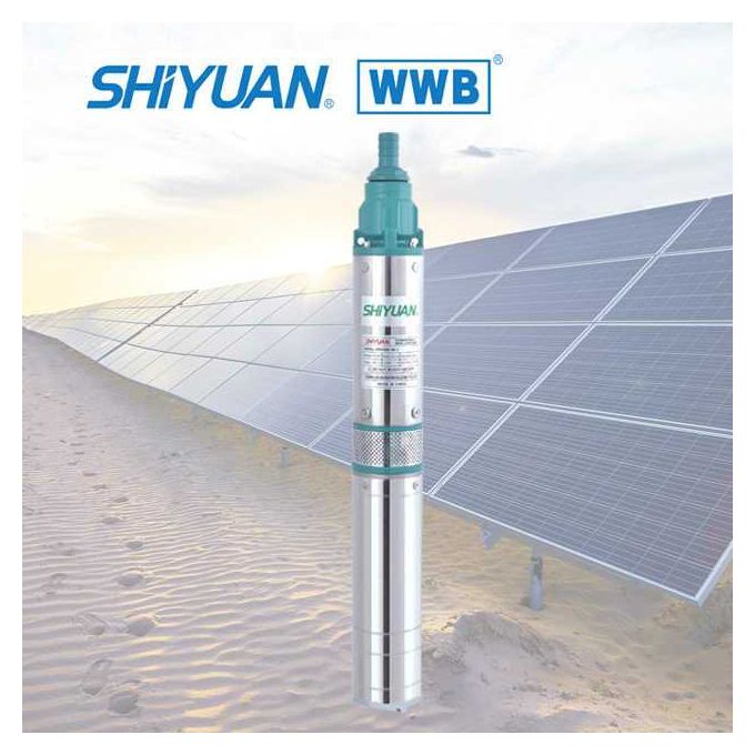Shiyuan solar DC Submersible pump,40m,400w