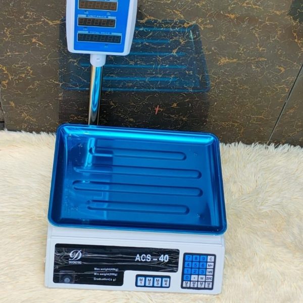 Electronic Digital Weighing Scale 40kg, ACS 40