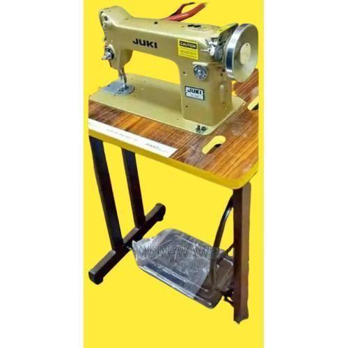 Juki Industrial Heavy Duty Sewing Machine Quality Complete With Imported Table Golden