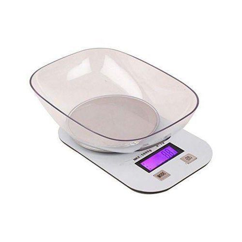 Digital Kitchen Weighing Scale & Food Weight Machine for Health, Fitness, Home Baking & Cooking with a Bowl
