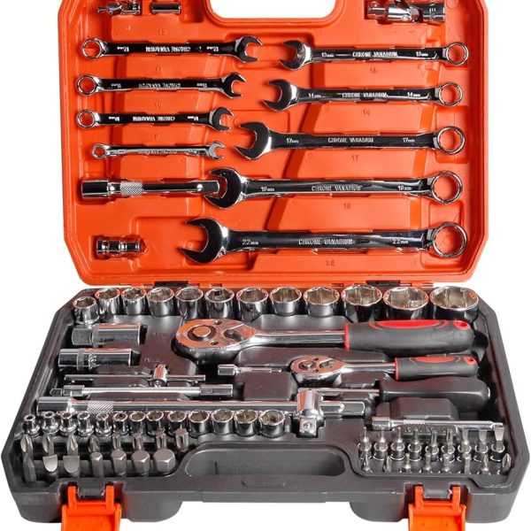 wrenches/ratches tool box 82pc