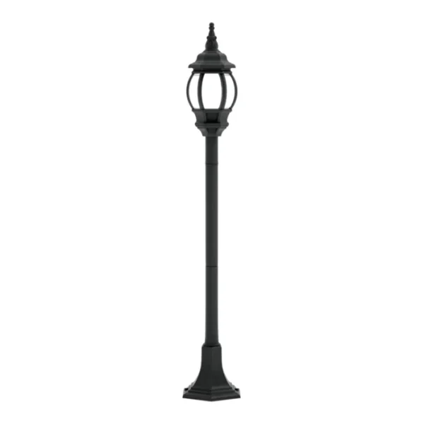 POLE LIGHT E27 40W BK