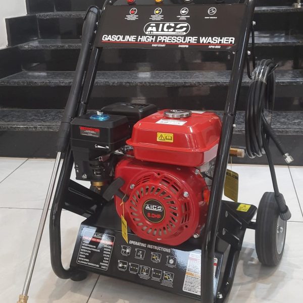 AICO 3400PSI 8HP HIGH PRESSURE GASOLINE WASH MACHINE.HIGH PRESSURE WASHER.