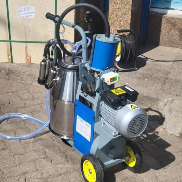 Milking machine single barrel
