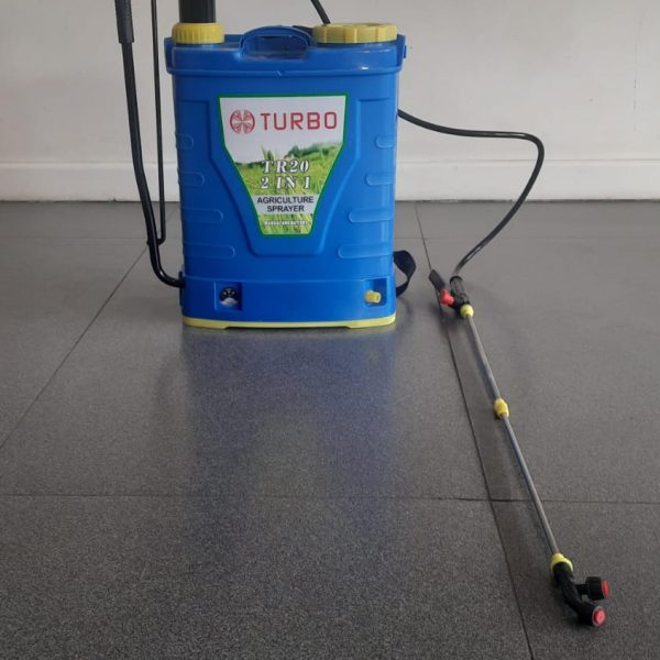 TURBO knapsackSprayer 2 IN 1 Battery and Manual 20 Litres