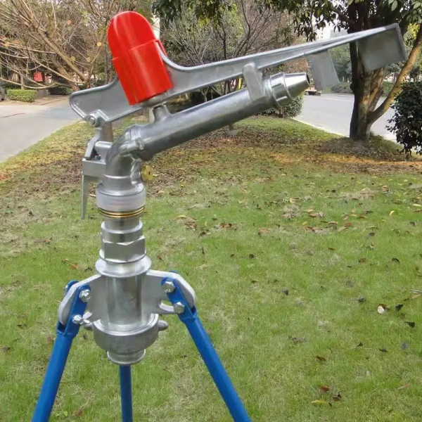 SPRINKER GUN WITH A TRIPOD